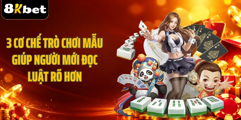 3 cơ chế trò chơi mẫu giúp người mới đọc luật rõ hơn