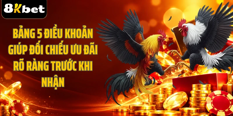 Bảng 5 điều khoản giúp đối chiếu ưu đãi rõ ràng trước khi nhận