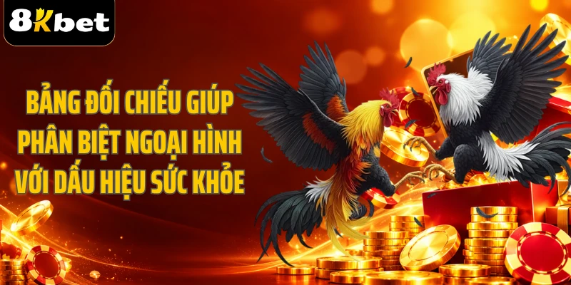 Bảng đối chiếu giúp phân biệt ngoại hình với dấu hiệu sức khỏe