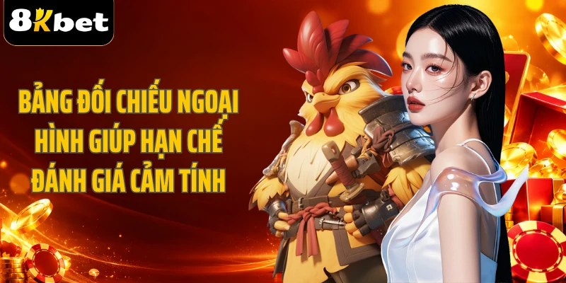 Bảng đối chiếu ngoại hình giúp hạn chế đánh giá cảm tính
