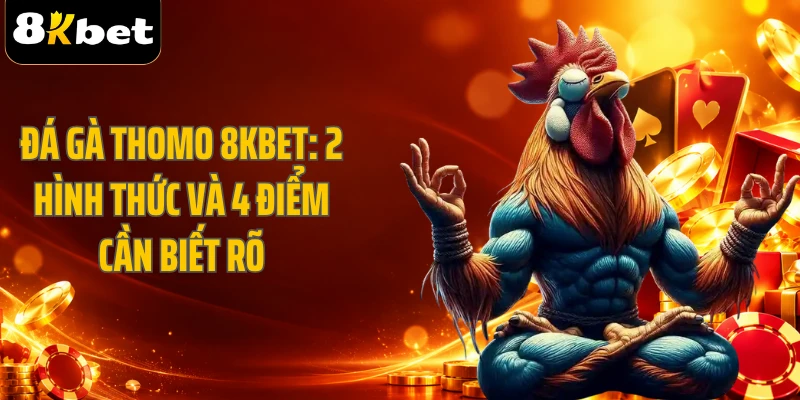 Đá Gà Thomo 8KBET: 2 Hình Thức Và 4 Điểm Cần Biết Rõ